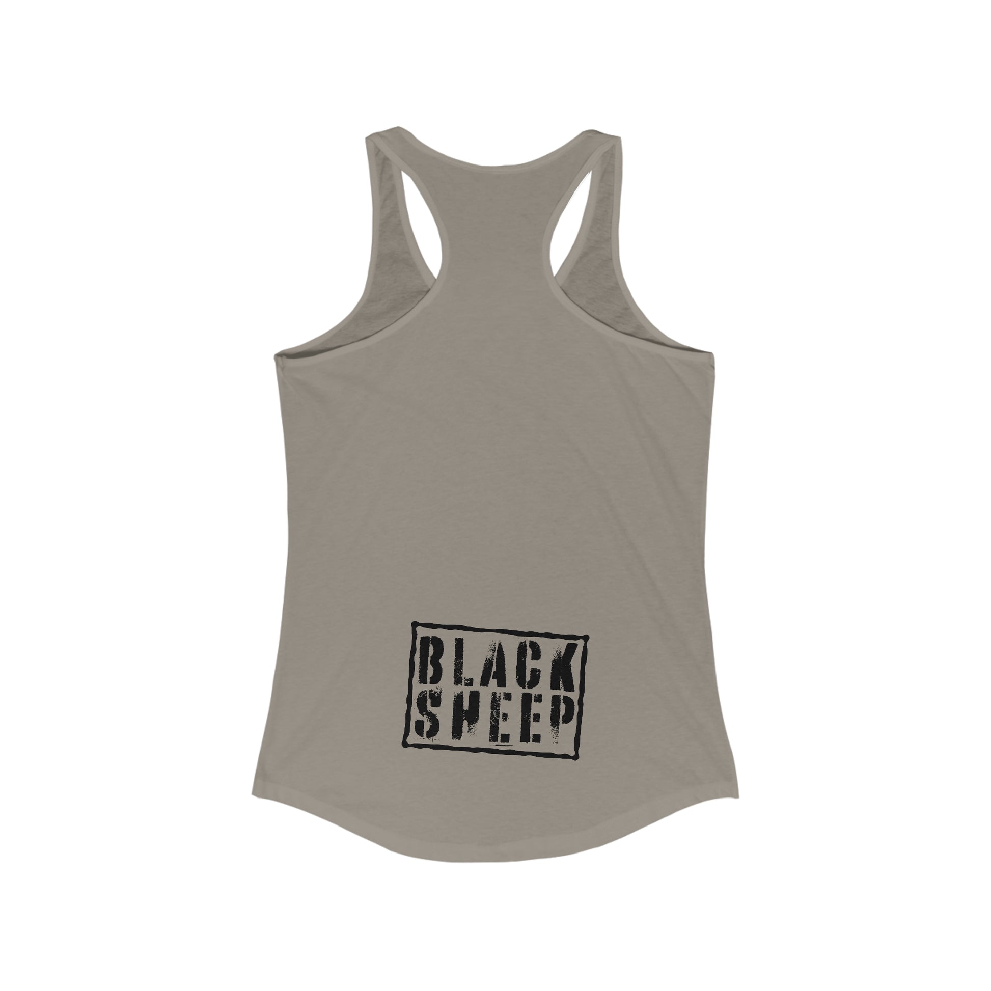 Less Talk - Racerback Tank - Black Sheep Apparel