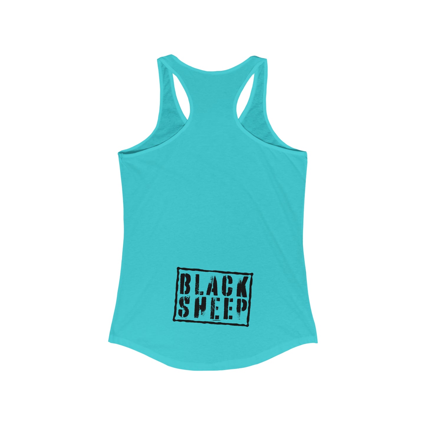 Less Talk - Racerback Tank - Black Sheep Apparel