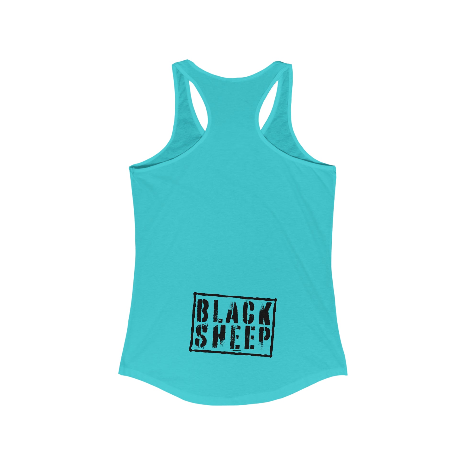 Less Talk - Racerback Tank - Black Sheep Apparel