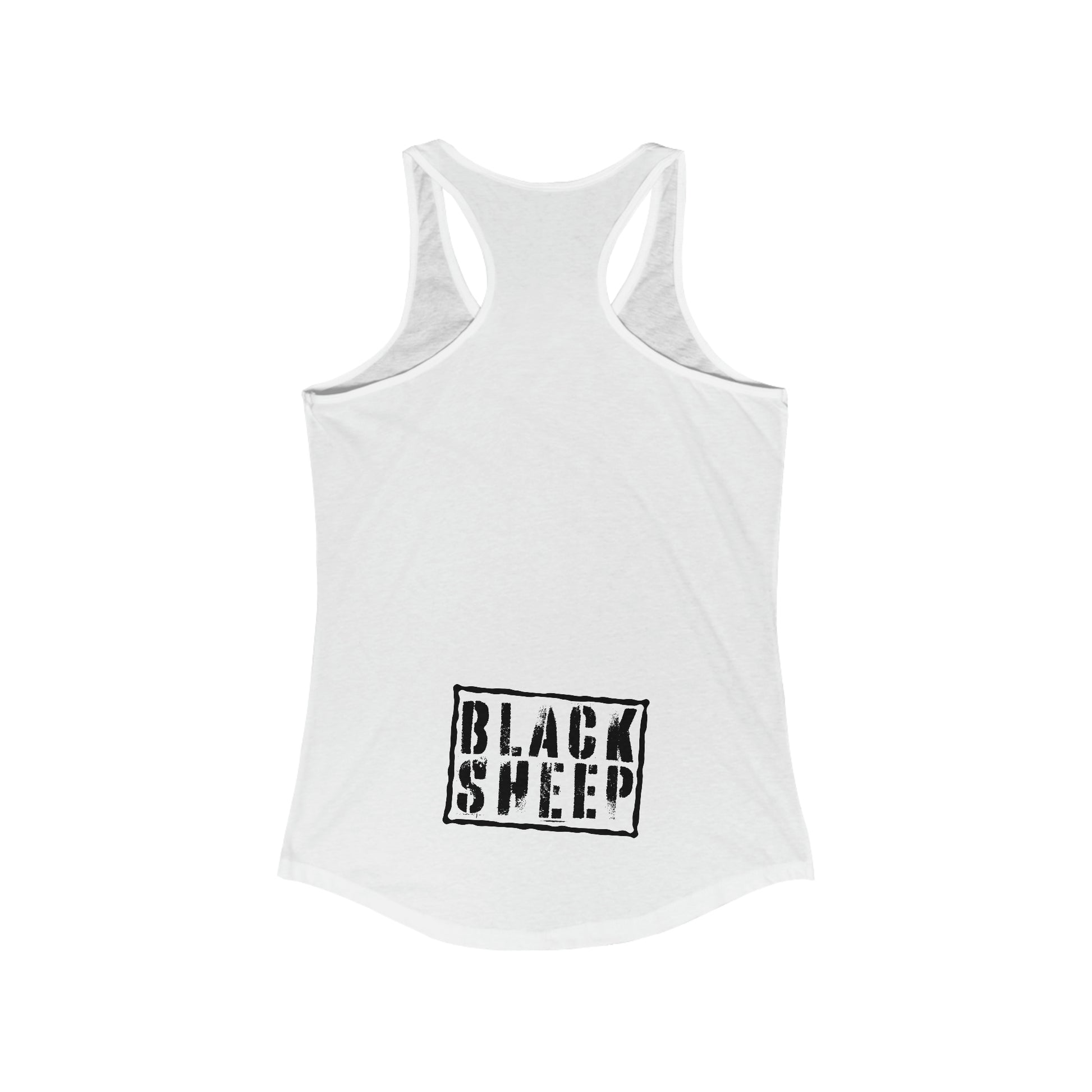 Less Talk - Racerback Tank - Black Sheep Apparel