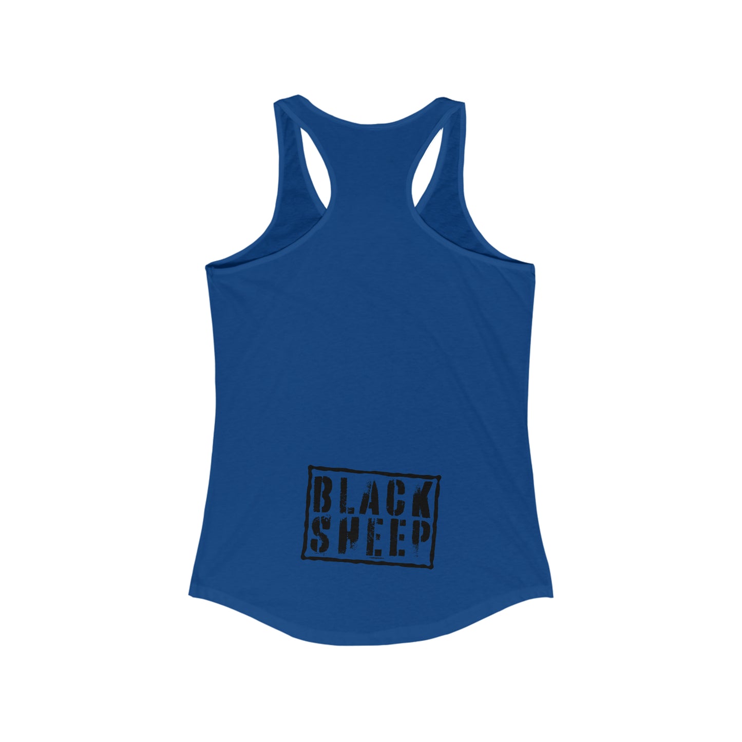 Less Talk - Racerback Tank - Black Sheep Apparel