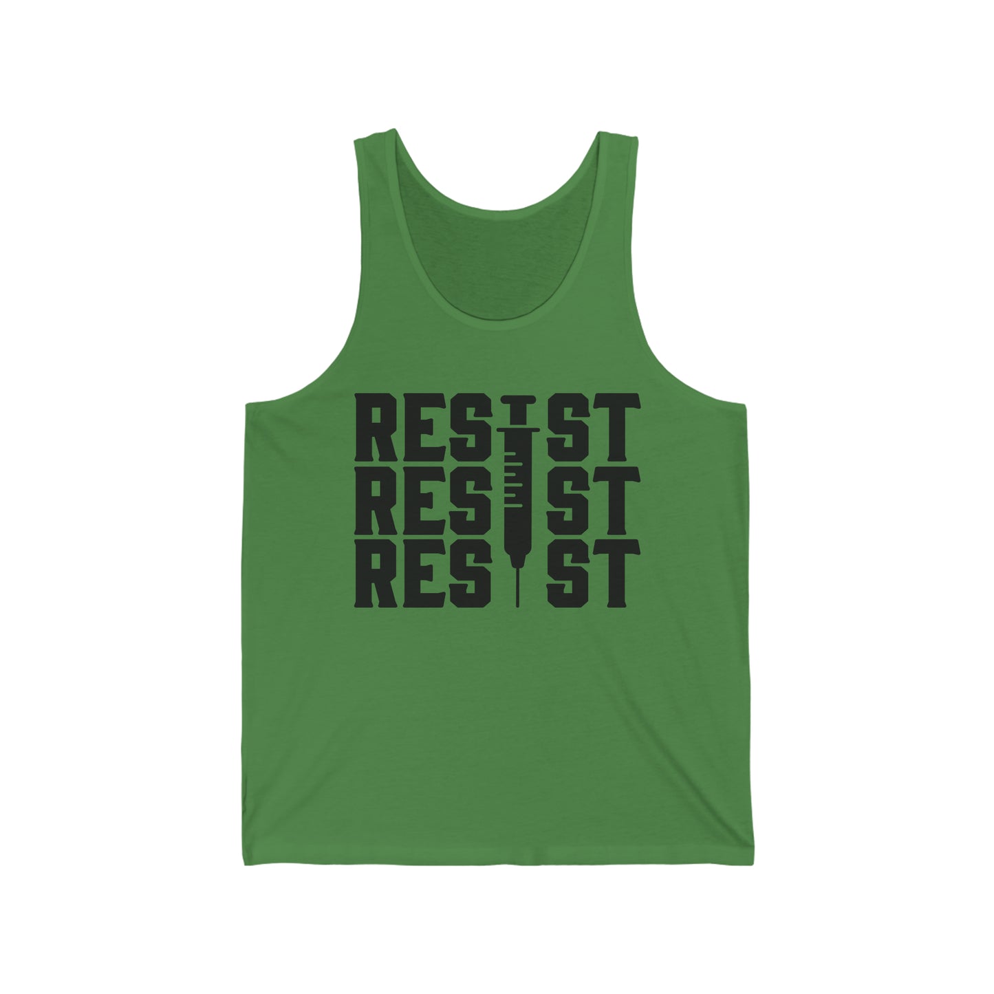 RESIST - Unisex Jersey Tank - Black Sheep Apparel