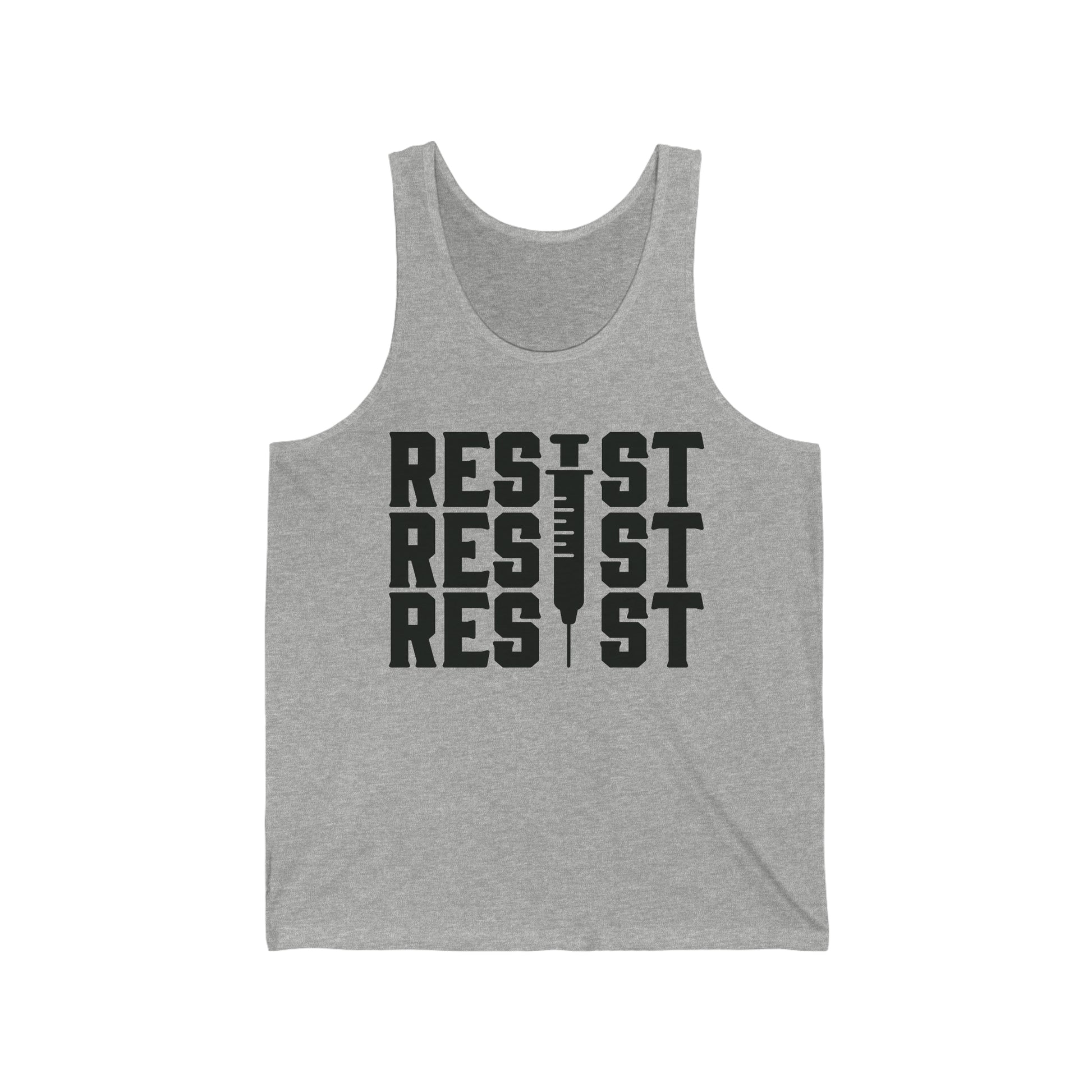 RESIST - Unisex Jersey Tank - Black Sheep Apparel