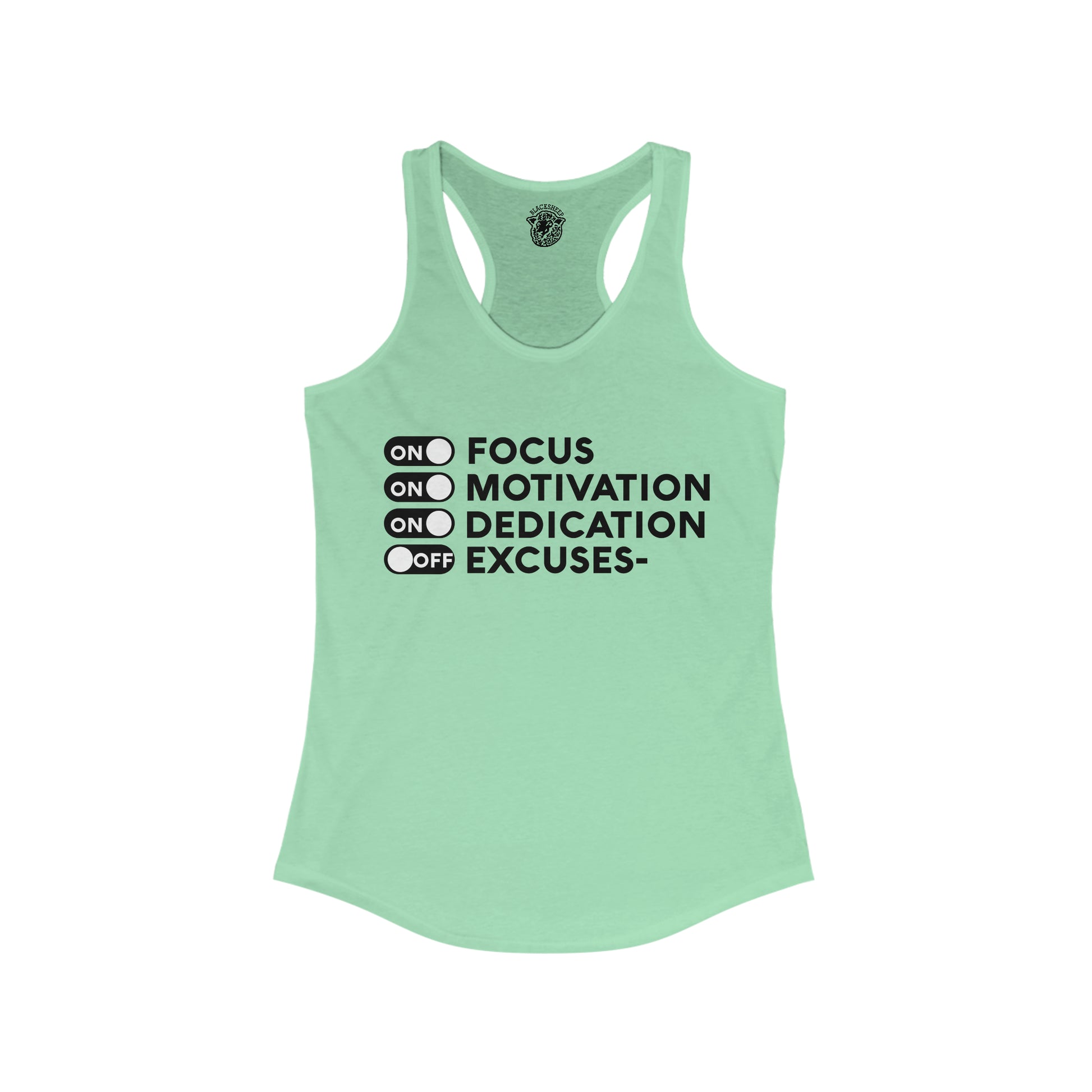 Focused - Racerback Tank - Black Sheep Apparel