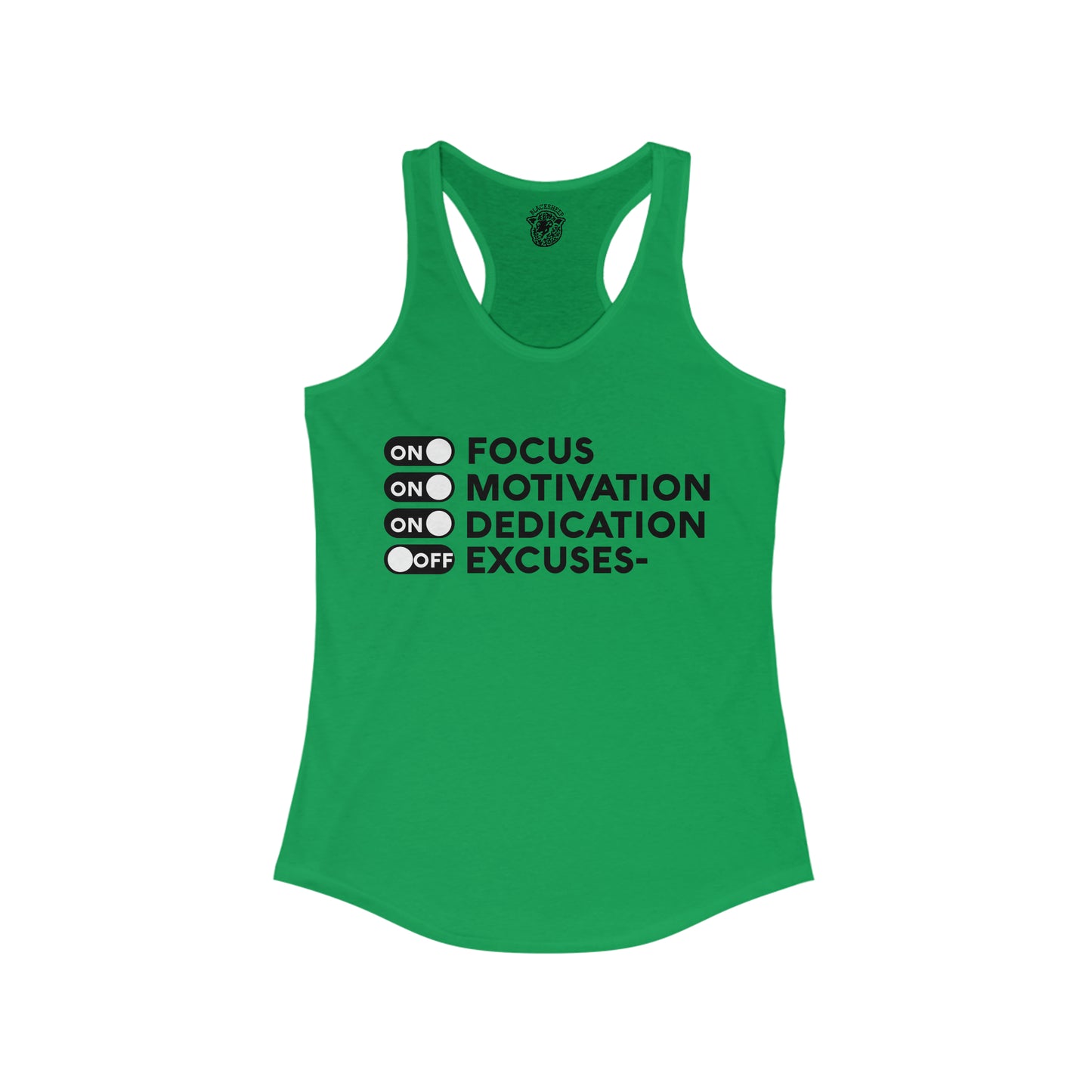 Focused - Racerback Tank - Black Sheep Apparel