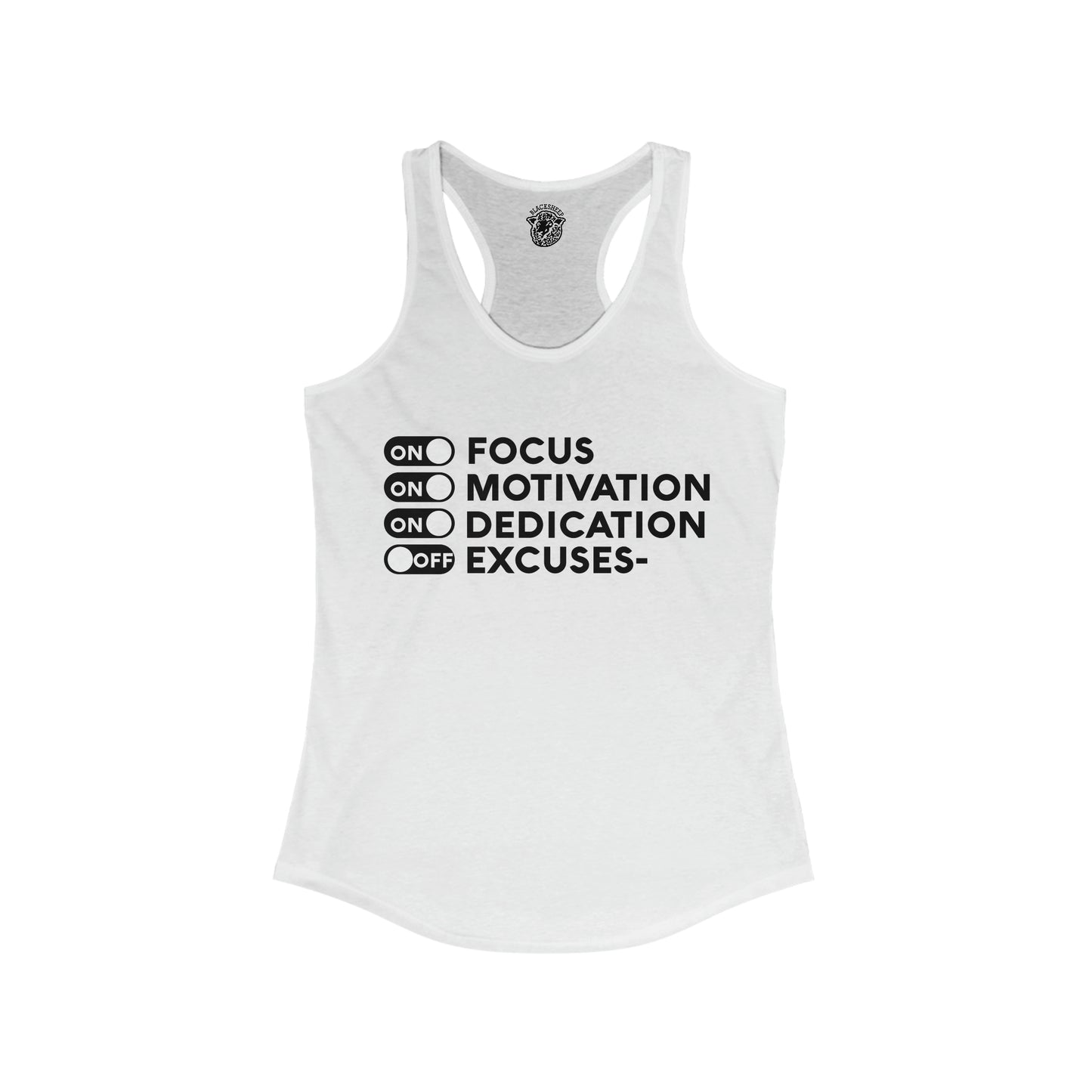 Focused - Racerback Tank - Black Sheep Apparel