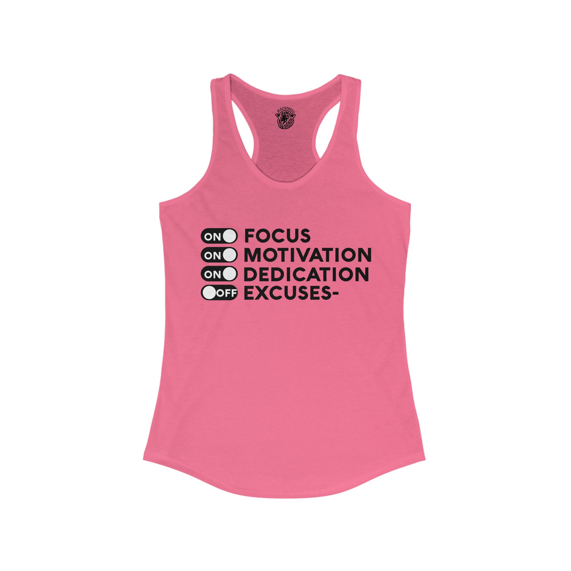 Focused - Racerback Tank - Black Sheep Apparel