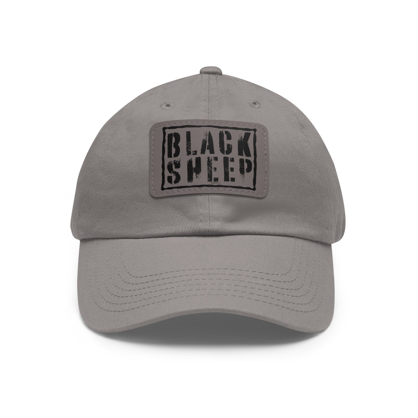 Dad Hat with Leather Patch