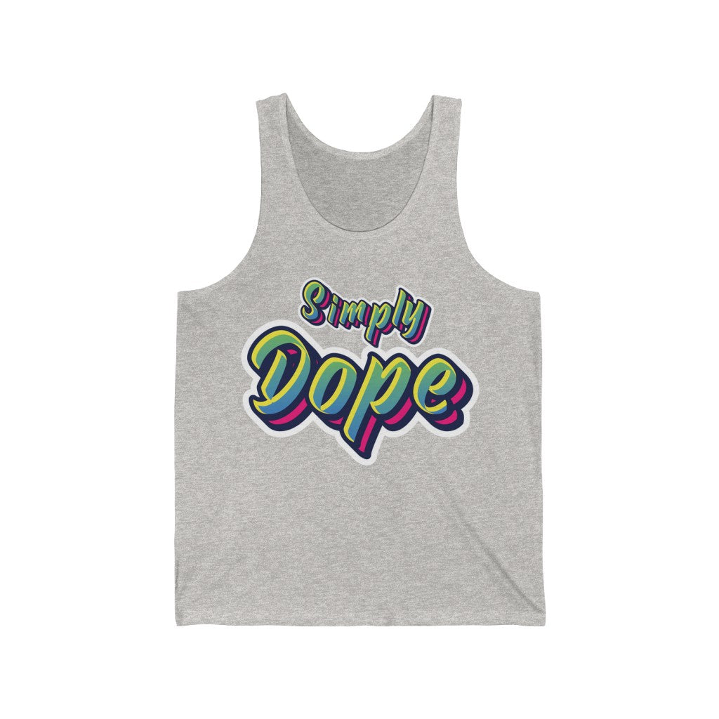 Simply Dope - Unisex Jersey Tank - Black Sheep Apparel