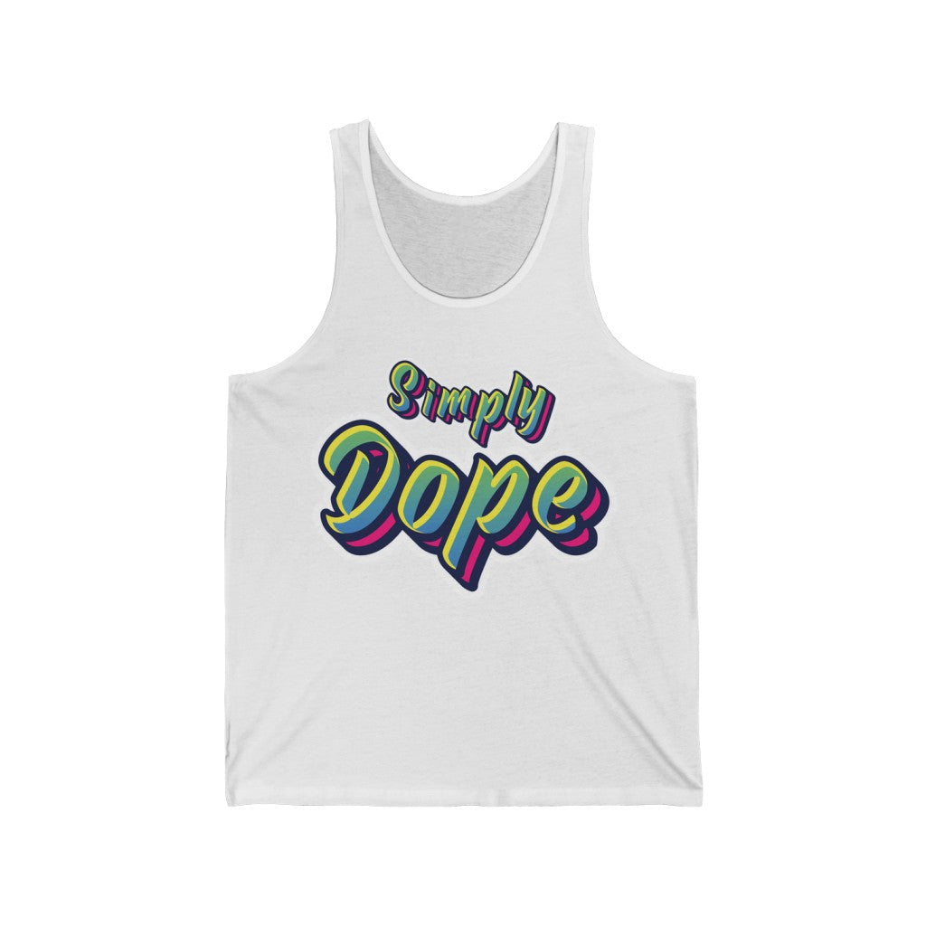 Simply Dope - Unisex Jersey Tank - Black Sheep Apparel