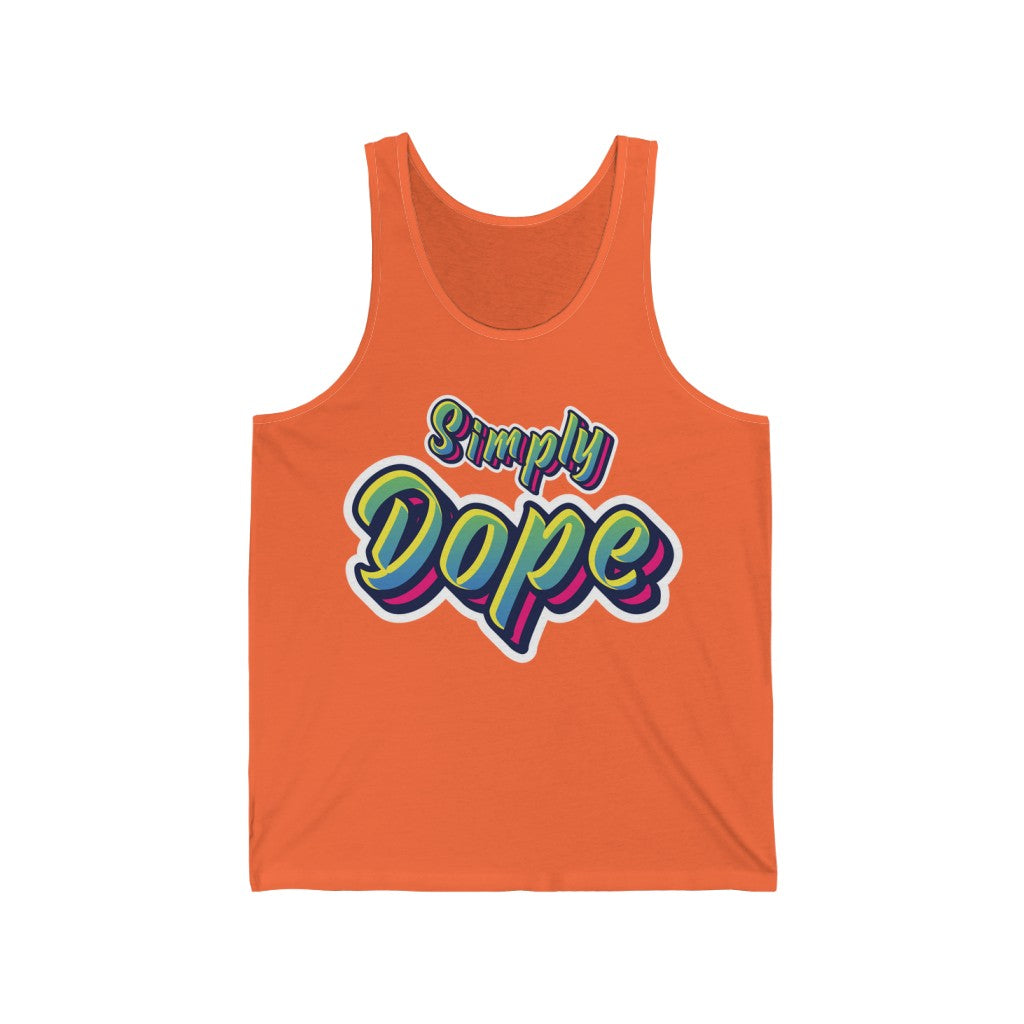 Simply Dope - Unisex Jersey Tank - Black Sheep Apparel