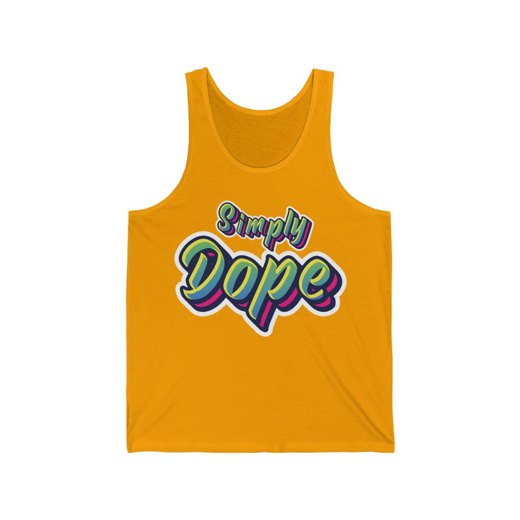 Simply Dope - Unisex Jersey Tank - Black Sheep Apparel