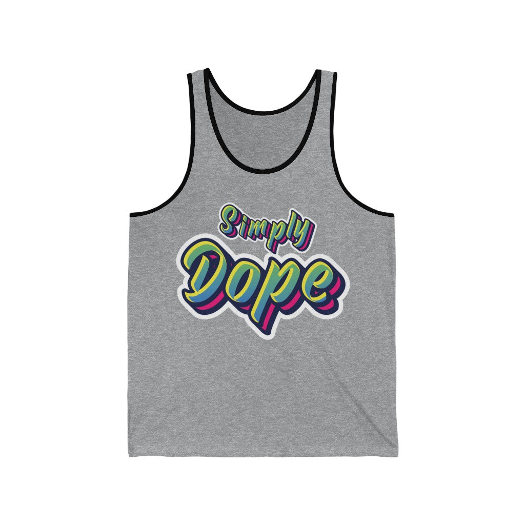 Simply Dope - Unisex Jersey Tank - Black Sheep Apparel