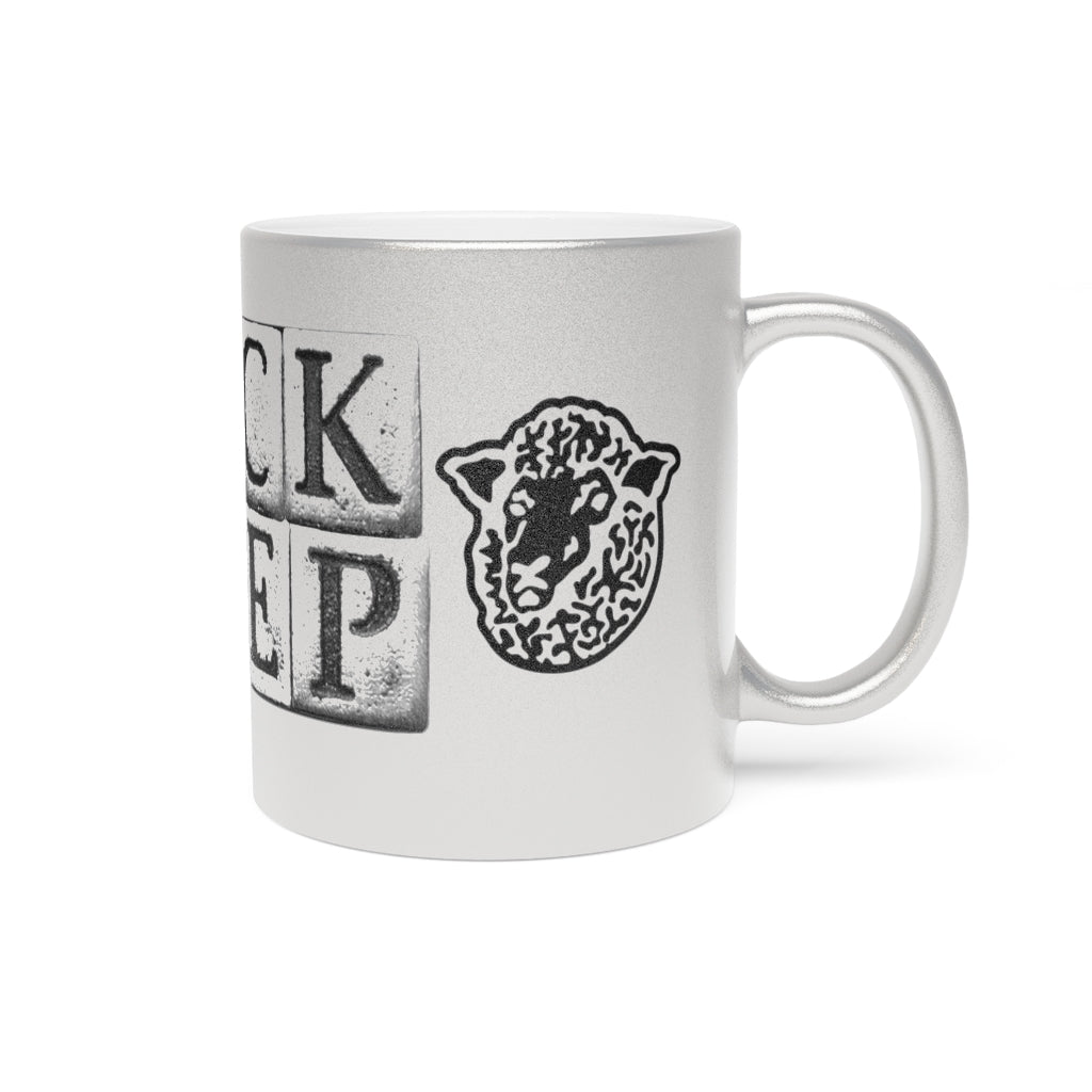 Metallic Mug (Silver\Gold) - Black Sheep Apparel