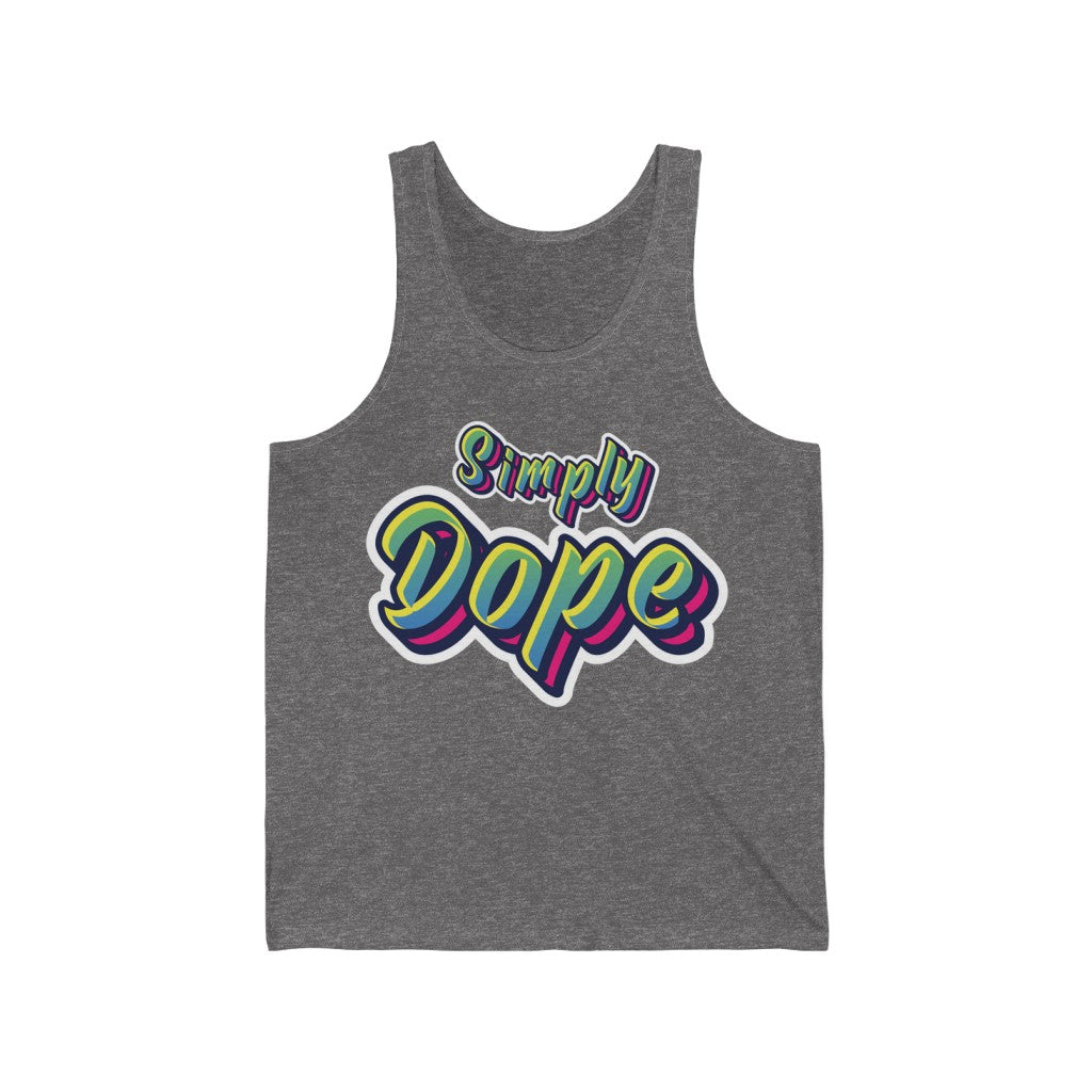 Simply Dope - Unisex Jersey Tank - Black Sheep Apparel