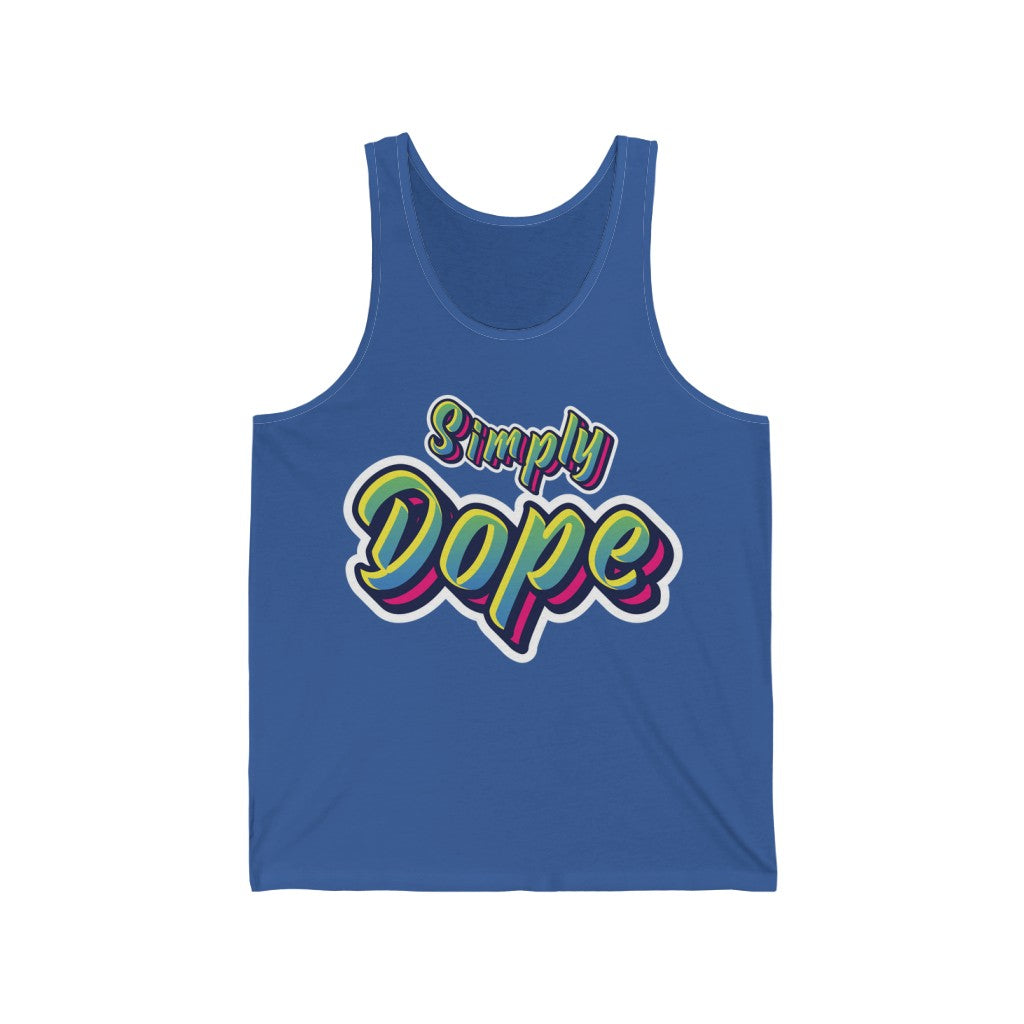 Simply Dope - Unisex Jersey Tank - Black Sheep Apparel