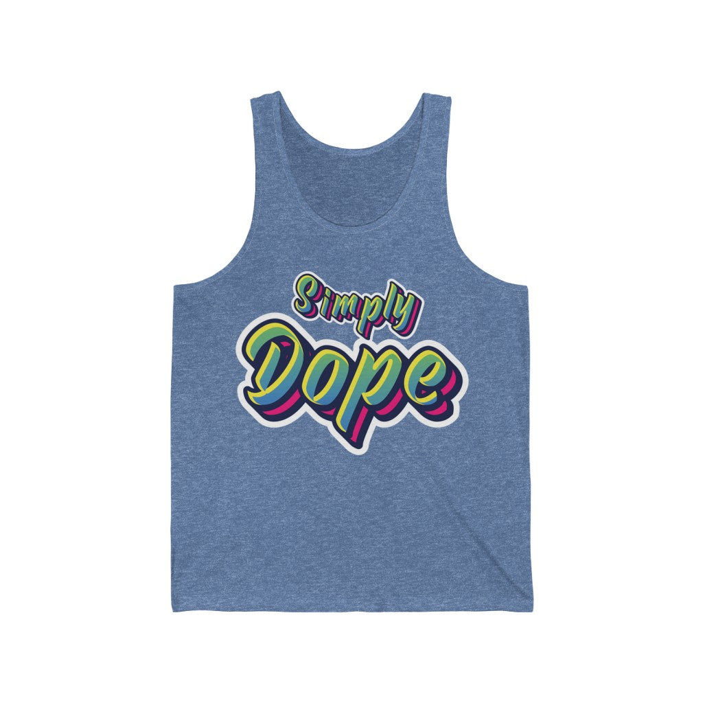 Simply Dope - Unisex Jersey Tank - Black Sheep Apparel