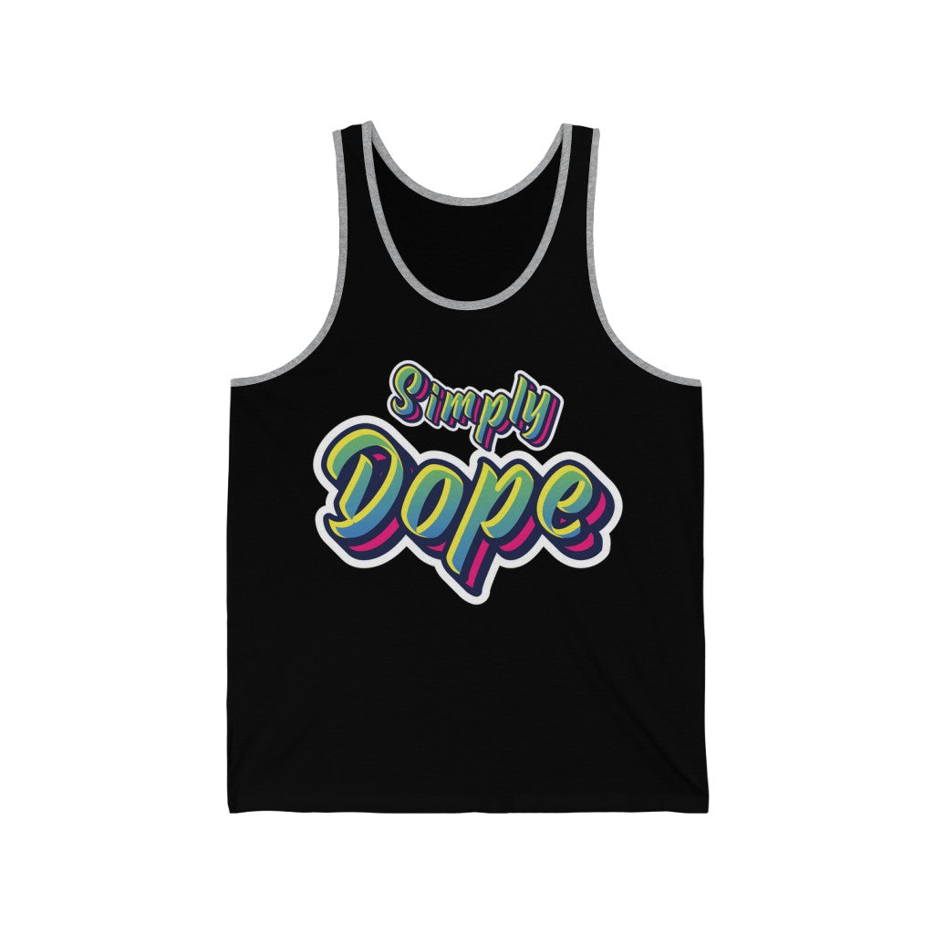 Simply Dope - Unisex Jersey Tank - Black Sheep Apparel