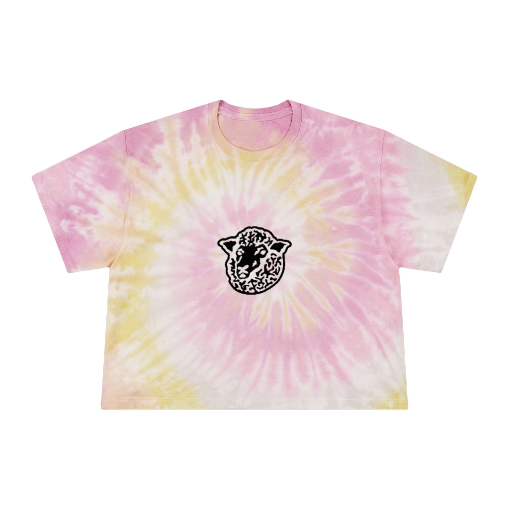 Black Sheep - Women's Tie-Dye Crop Tee - Black Sheep Apparel