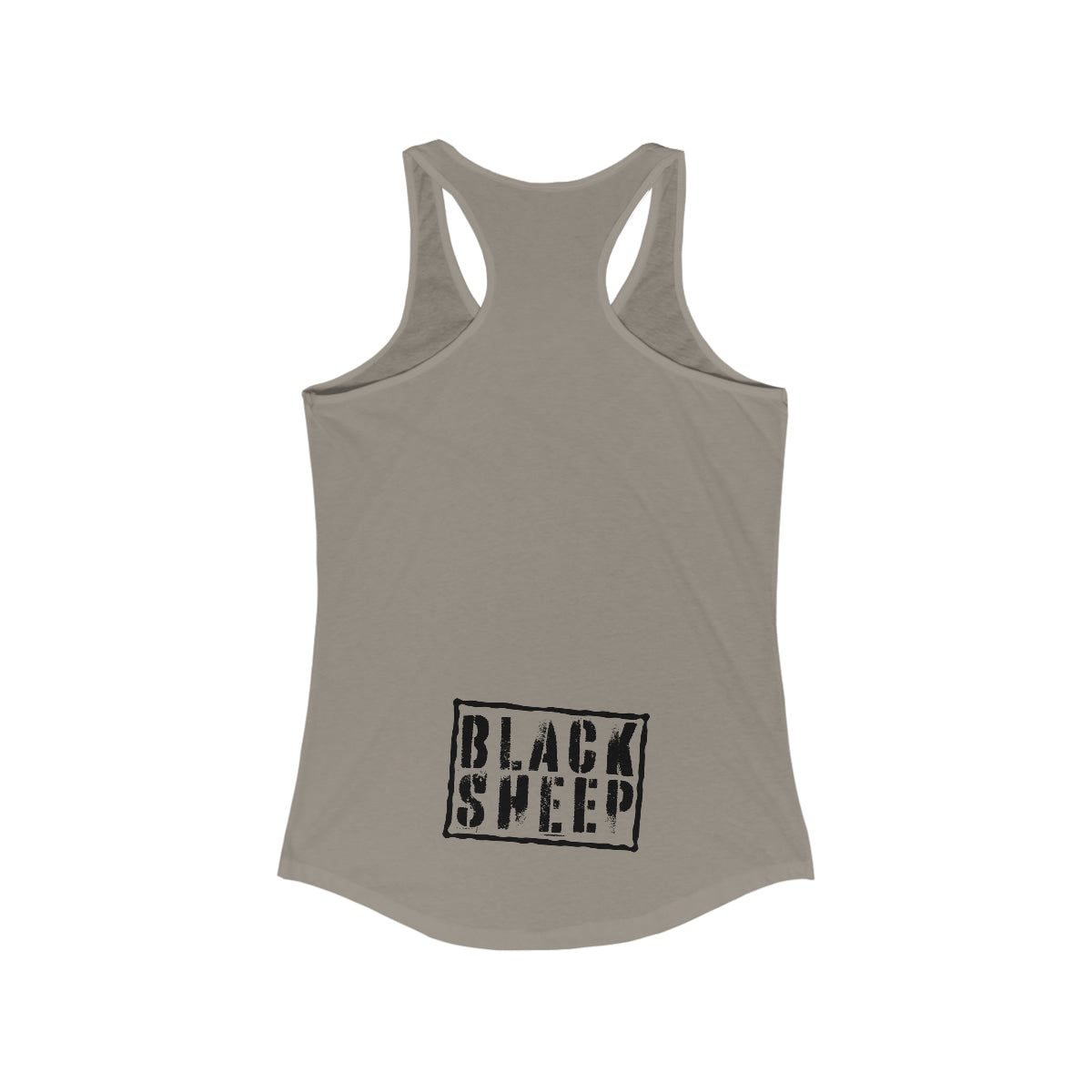 I'm Built Different - Racerback Tank - Black Sheep Apparel