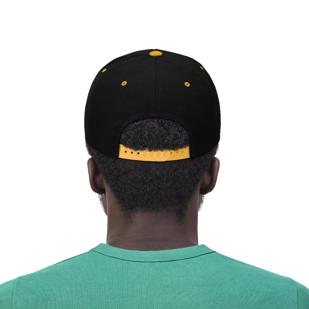 Golden Black Sheep - Flat Bill Hat - Black Sheep Apparel