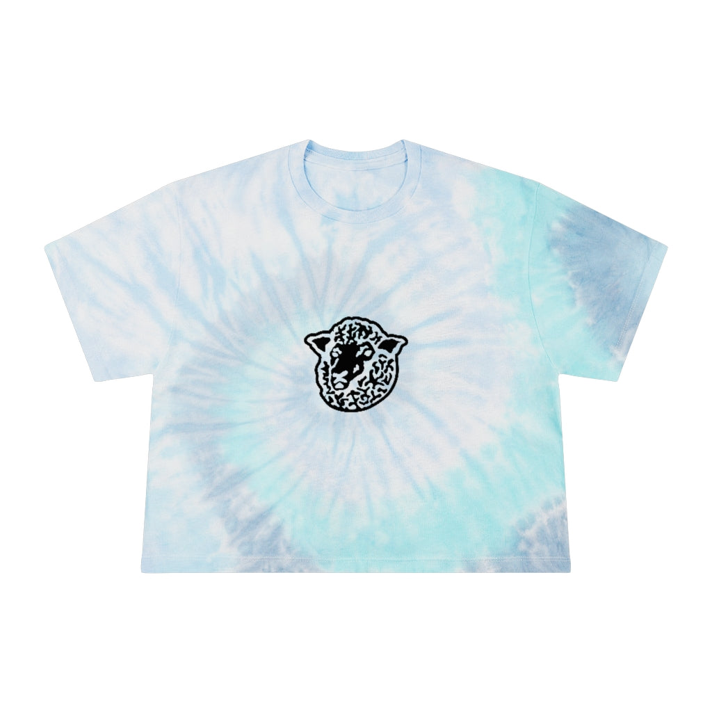 Black Sheep - Women's Tie-Dye Crop Tee - Black Sheep Apparel