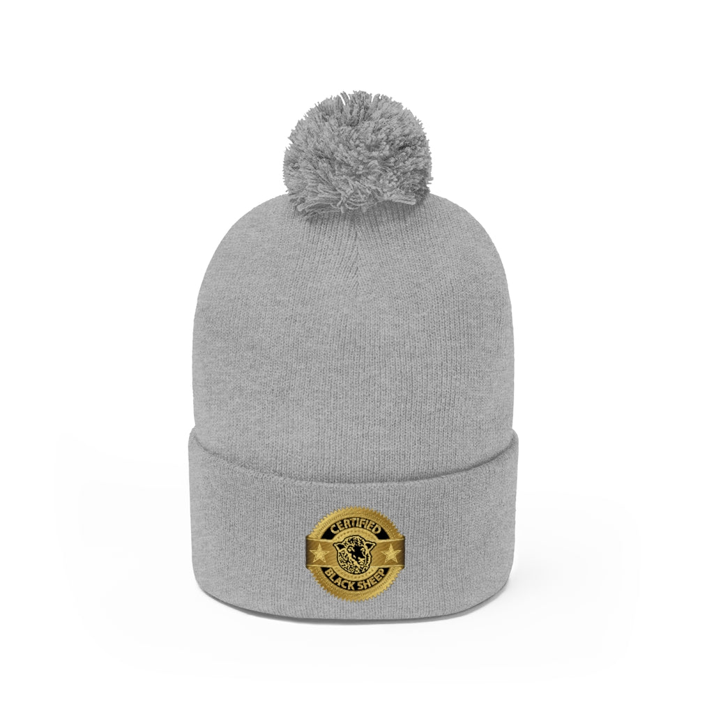 CERTIFIED Black Sheep - Pom Pom Beanie - Black Sheep Apparel