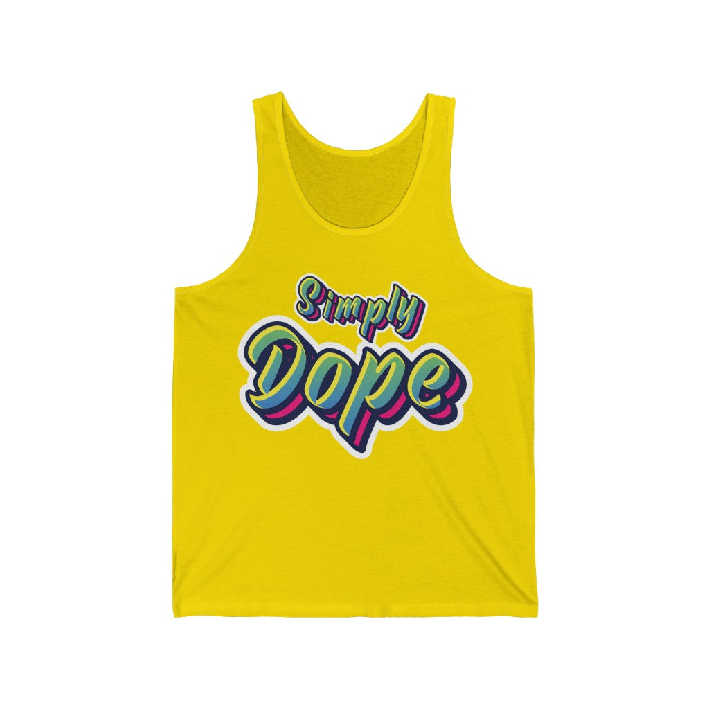 Simply Dope - Unisex Jersey Tank - Black Sheep Apparel