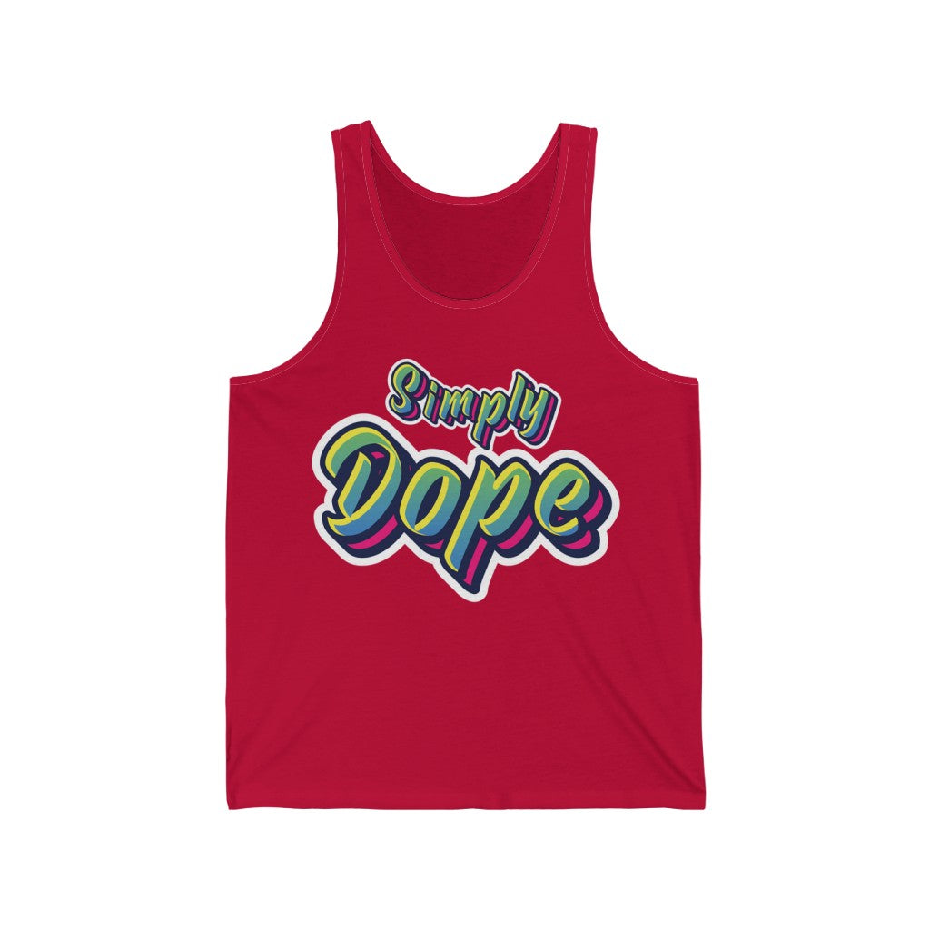 Simply Dope - Unisex Jersey Tank - Black Sheep Apparel