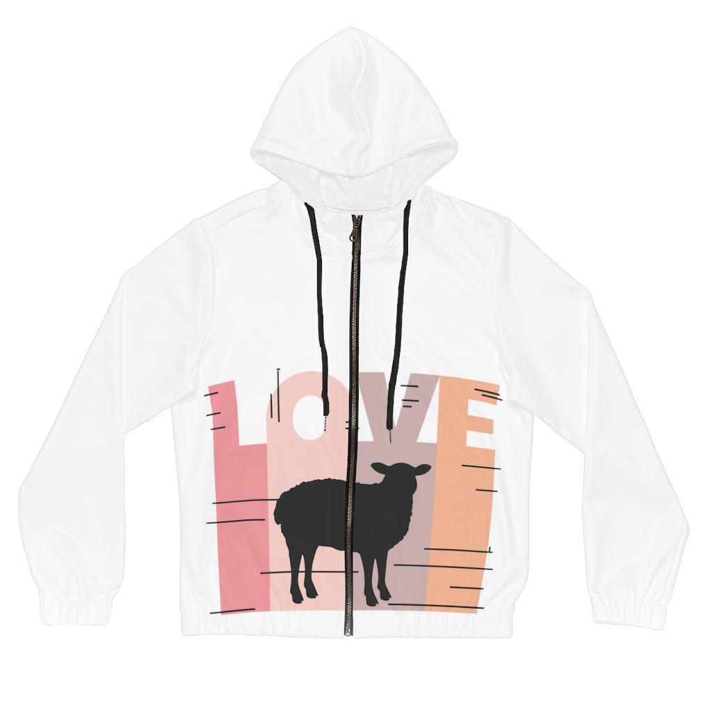 LOVE Black Sheep - Full Zip Hoodie - Black Sheep Apparel