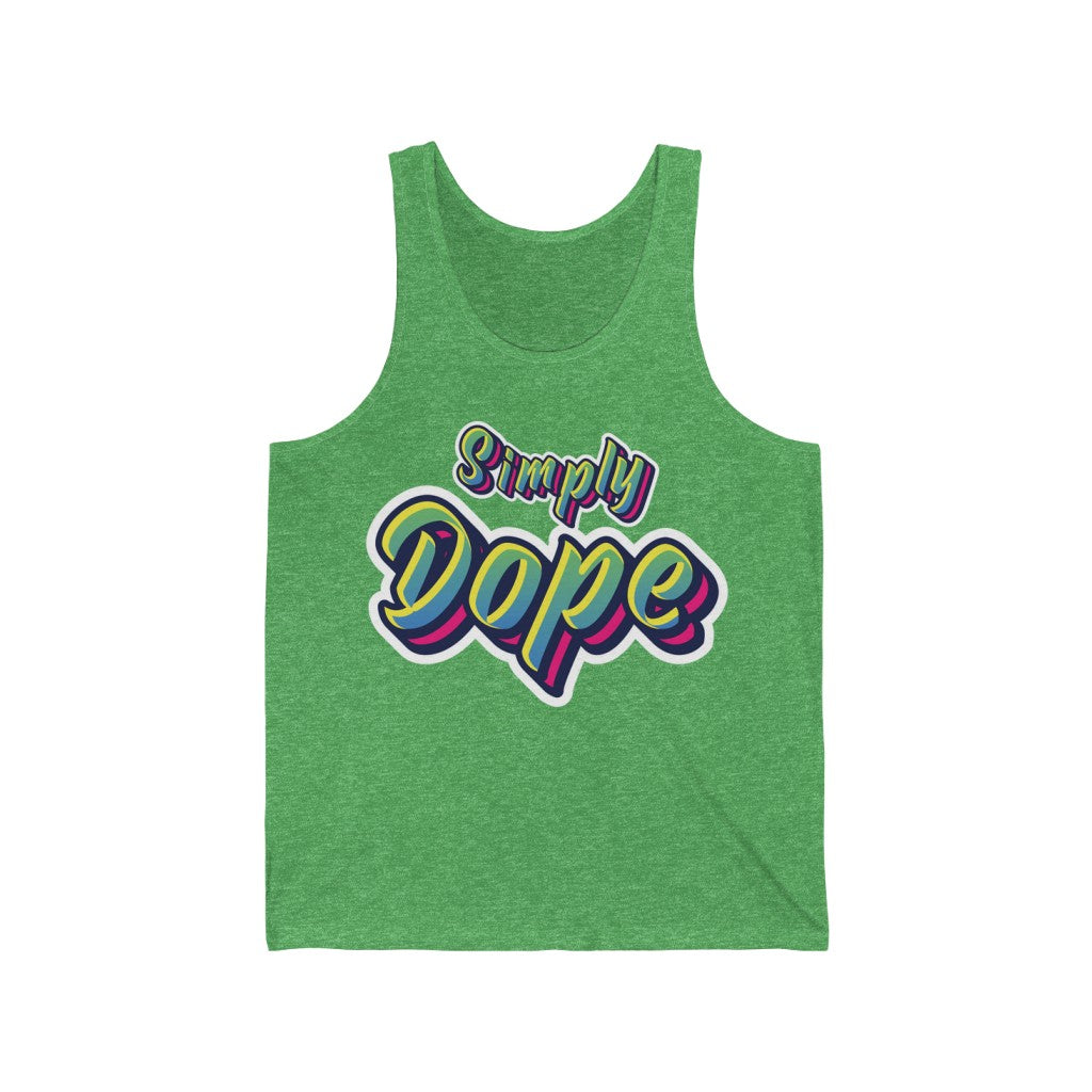 Simply Dope - Unisex Jersey Tank - Black Sheep Apparel