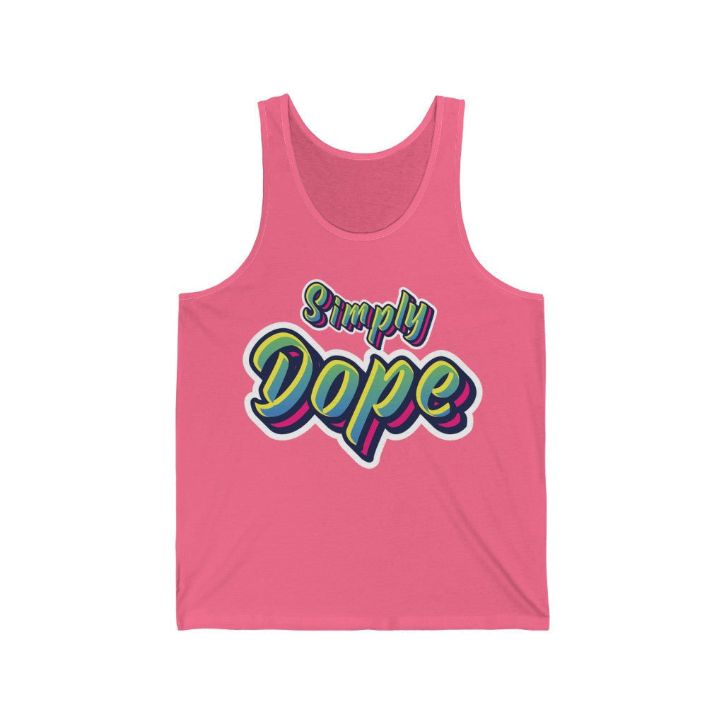 Simply Dope - Unisex Jersey Tank - Black Sheep Apparel