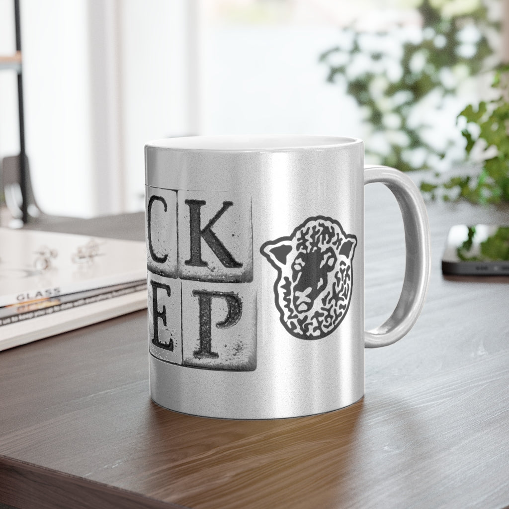 Metallic Mug (Silver\Gold) - Black Sheep Apparel