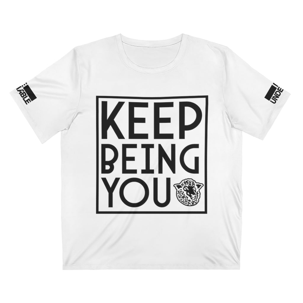 Keep Being You - Unisex AOP T-Shirt - Black Sheep Apparel