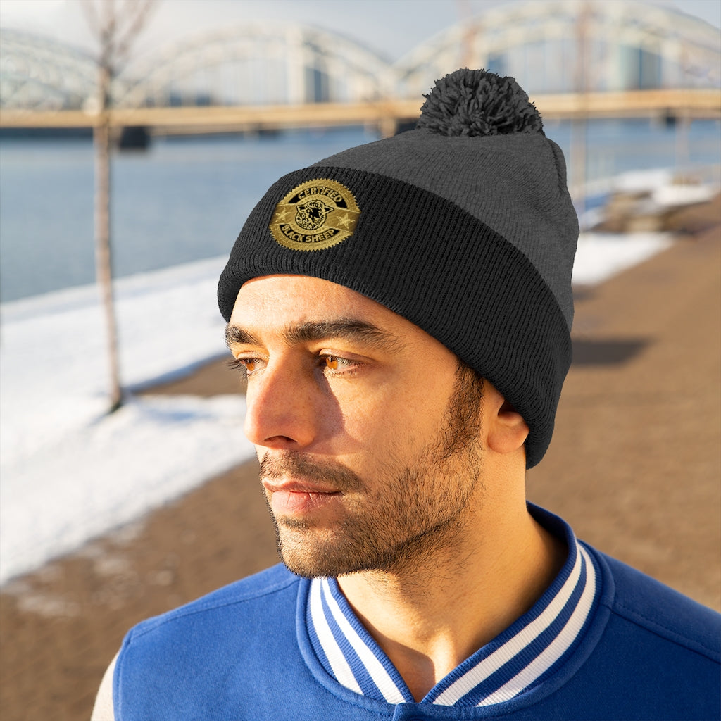 CERTIFIED Black Sheep - Pom Pom Beanie - Black Sheep Apparel