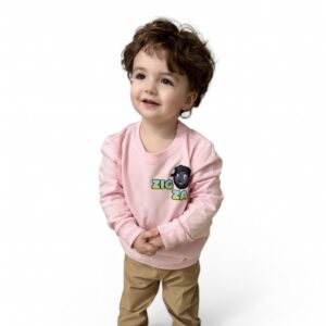 Zig Zag Crewneck For Kids